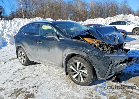 2019 Lexus Nx 300 Base из США, поврежденный, VIN JTJBARBZ8K2193945